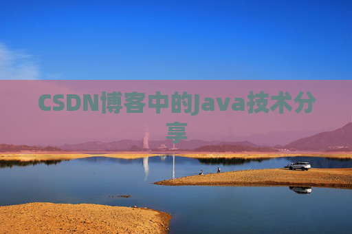 CSDN博客中的Java技术分享